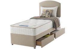 Sealy Revital Backcare Memory Single 2 Drw Divan Bed